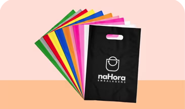 Sacola Sorriso personalizada